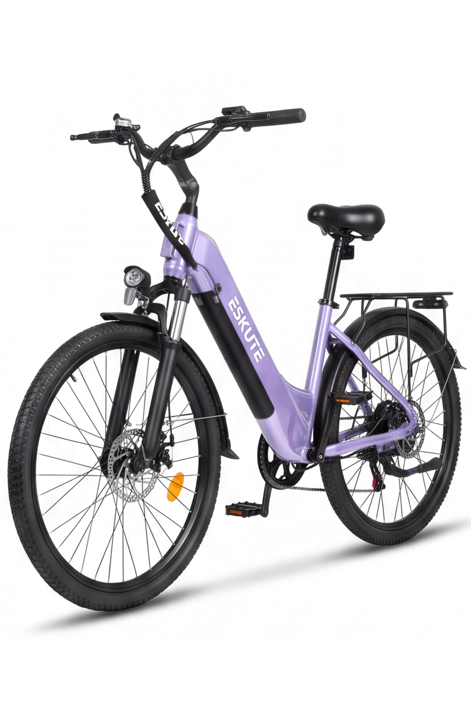 C202 All-Terrain City E-Bike,25km/h, 48V 17.5Ah,27.5 Zoll Luftreifen,Reichweite 80-120 km