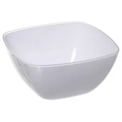 FIVE - Quadratische Salatschüssel, weiß, 19 x 19 x 9 cm