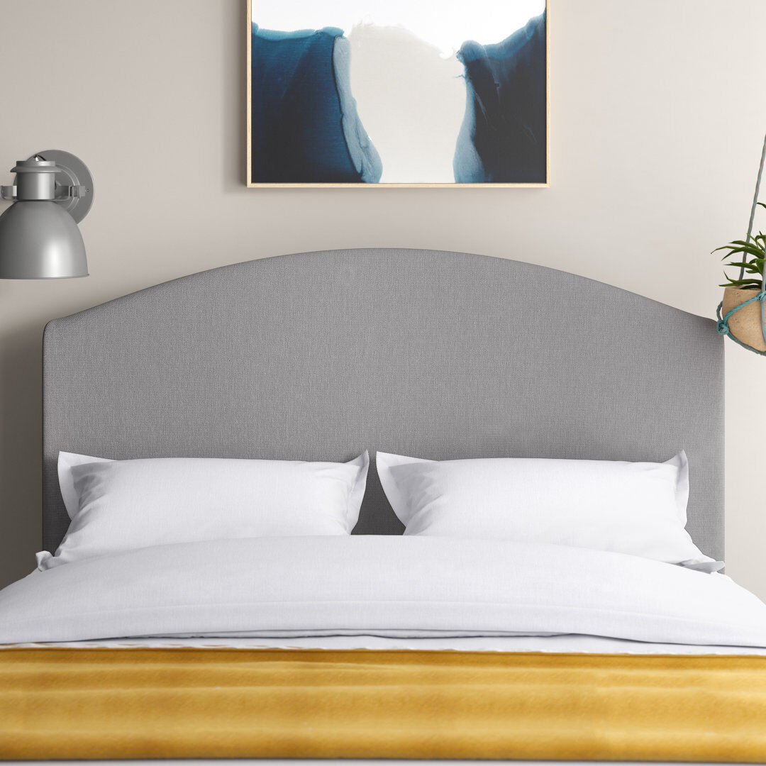 Silentnight Cassie Upholstered Headboard Grey Double (4'6)