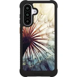 Nivocase Hülle für Samsung Galaxy A56 5G Stossfeste Handyhülle NIVOmax Case Schwarz Blumen Fotografie (Samsung Galaxy A56 5G), Smartphone Hülle, Schwarz