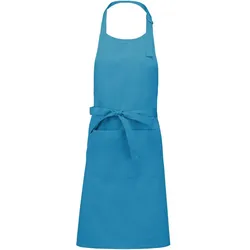 Kariban Latzschürze K885 tropical blue one size