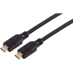 Aktives High Speed HDMI Kabel, 4K60, schwarz, 10m