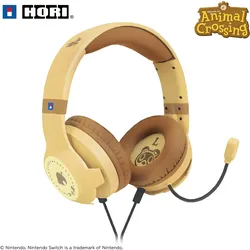 HORI Gaming Headset - wood brown (Kabelgebunden), Gaming Headset, Braun