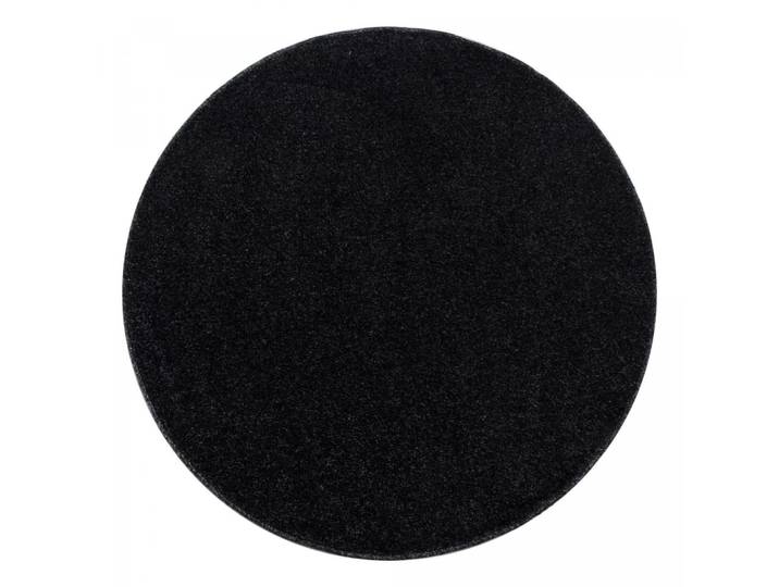 Tapis rond 120x120 rond anthracite