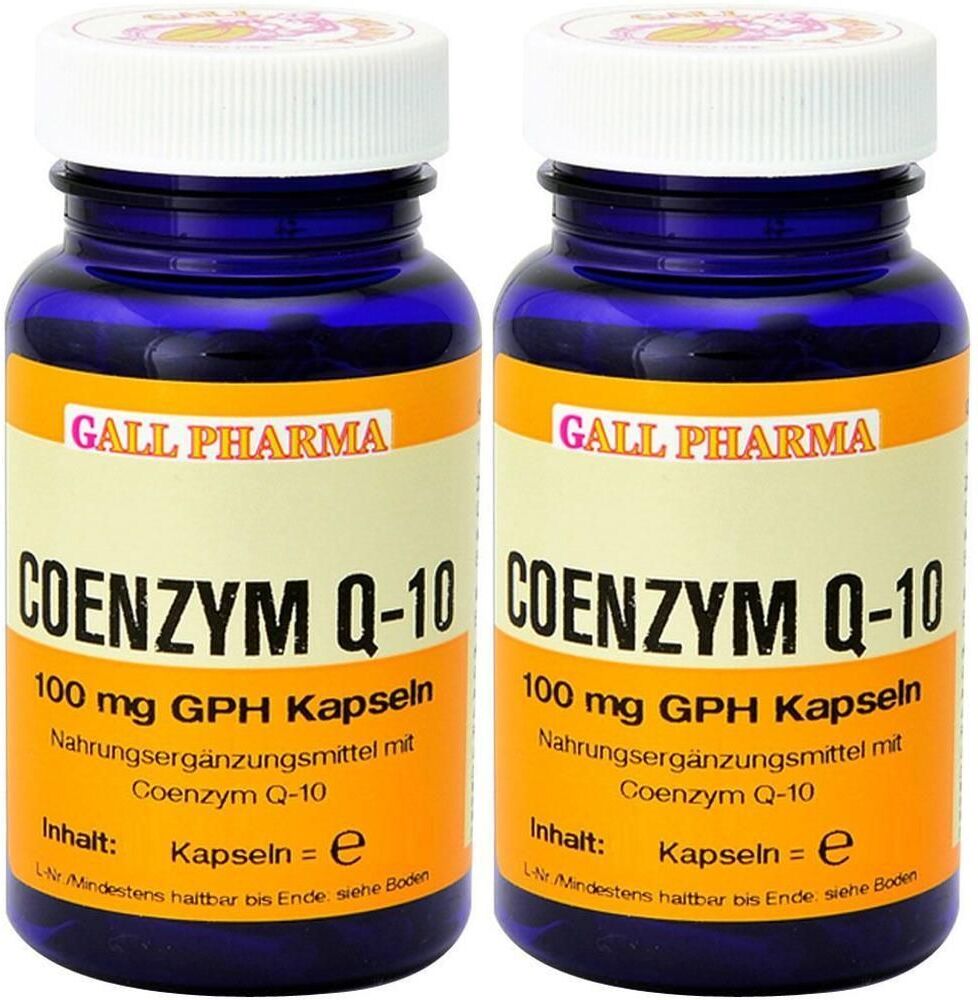 GALL PHARMA Coenzym Q10 100 mg GPH Kapseln x2 2x120 St