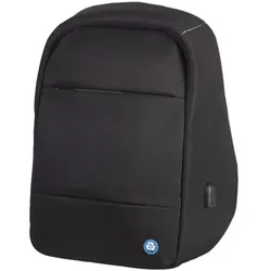Lightpak Laptop-Rucksack »RPET« aus Recycling-Material schwarz, 33x47x19 cm
