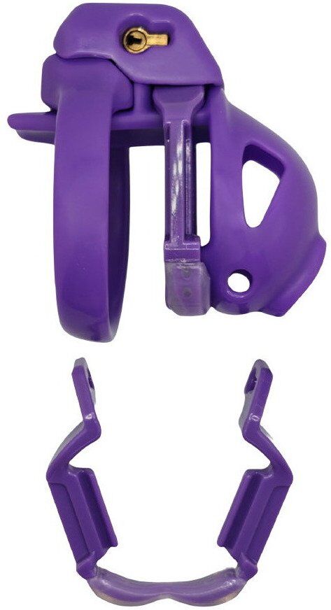 The Vice Cage de chasteté micro Vice Mach 2 Violet