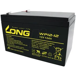 WP 12-12 - Blei-Vlies-Akku, 12 V, 12 Ah