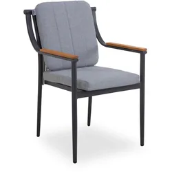 Gartenstuhl SANSIBAR TORNBY (BHD 57x88x64 cm) - Bezug: Stoff - BHD 57x88x64 cm