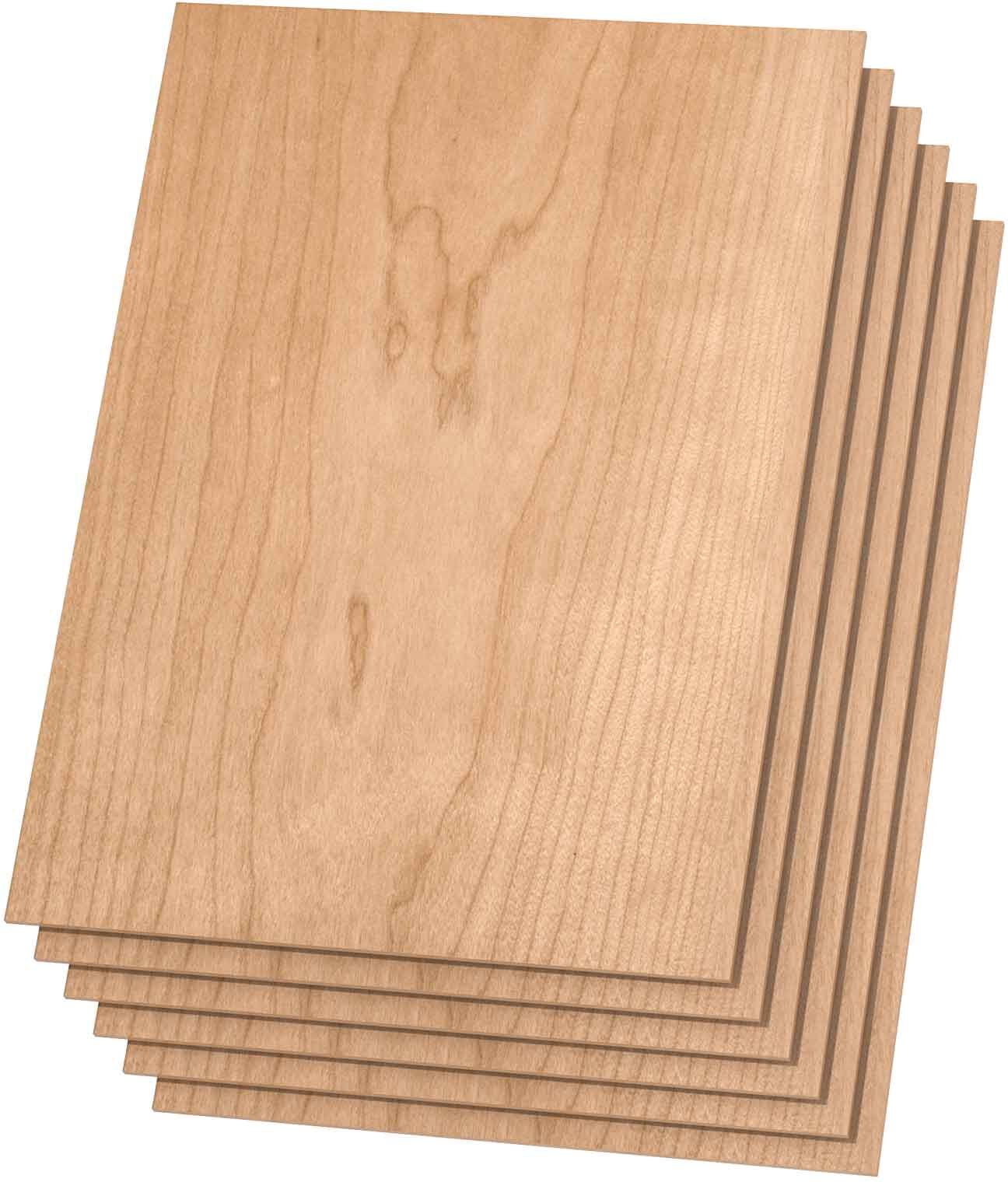 xTool 3 mm Cherry Plywood (6-Pack)