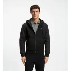 BOSS für Herren. 50571057 Kapuzensweatshirt Mix Denim schwarz (M), Lässig, Baumwolle