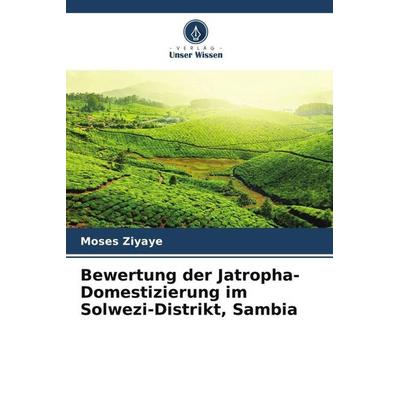 Bewertung der Jatropha-Domestizierung im Solwezi-Distrikt, Sambia, Taschenbuch von Moses Ziyaye, Verlag Unser Wissen, 978-620-4-80561-0