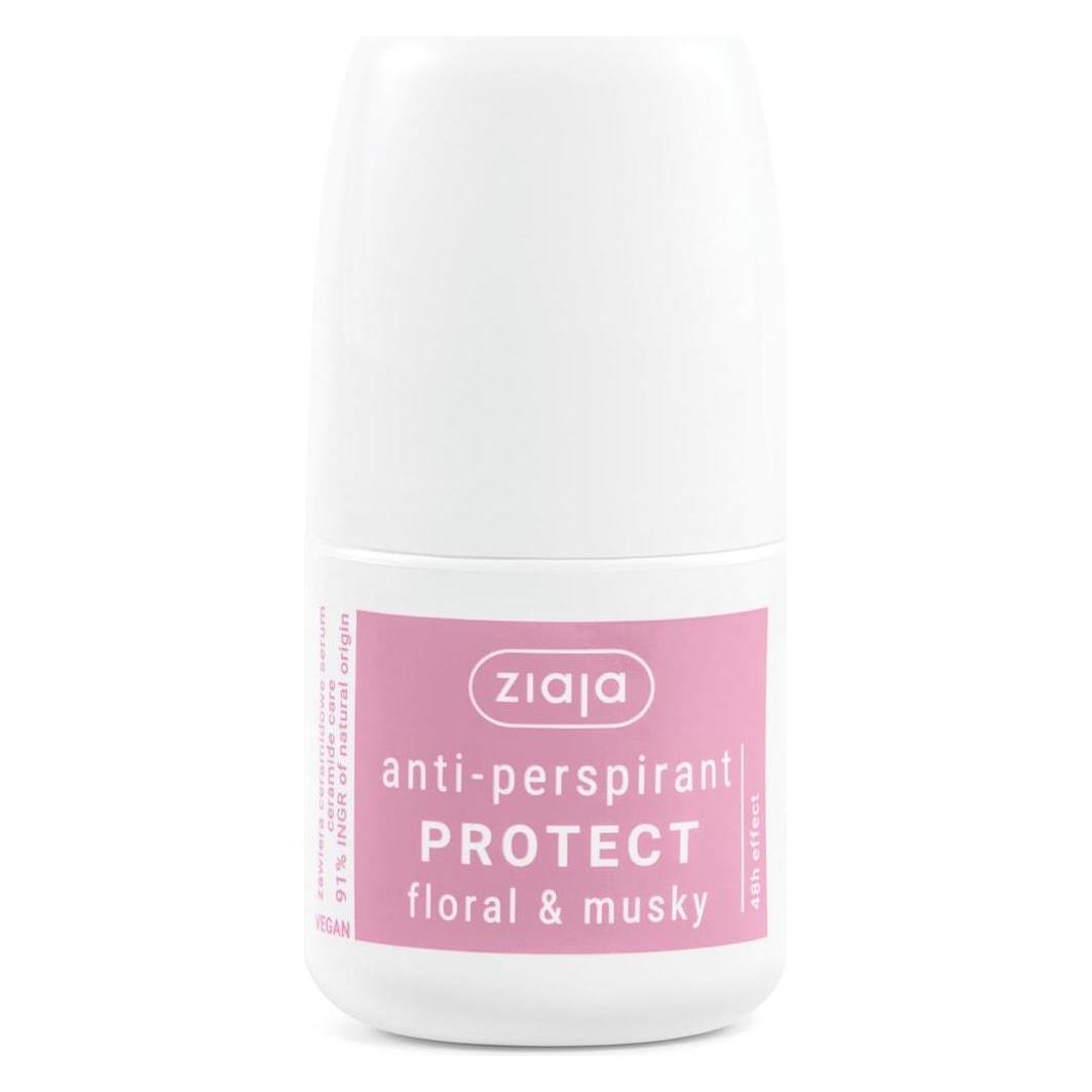 Gosh ZIAJA Anti-perspirant Blocker na nadmierną potliwość Floral &amp, Musky 60ml (Roll-on, 60 ml) (71441640)