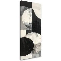 LEINWANDBILD 3D und geometrisch 50x150cm