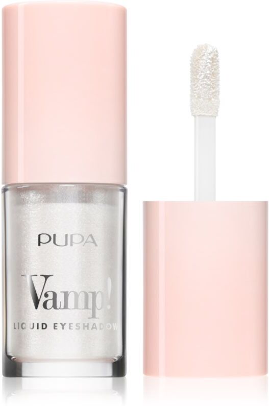 PUPA Milano Vamp! Liquid Eyeshadow liquid eyeshadow shade 001 Snow 4 ml