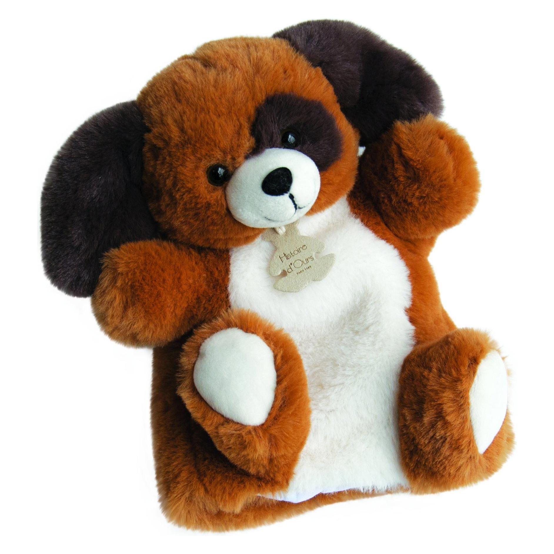 Doudou et Compagnie Handpuppe Soft Hund (HO2599)