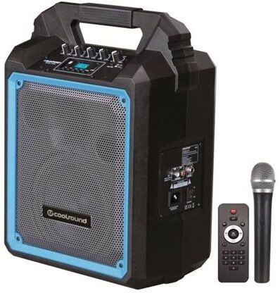 Coluna Portátil Amplificada Pro200 6,5" 200W c/ Bateria + Microfone Pro Cool Series - COOLSOUND