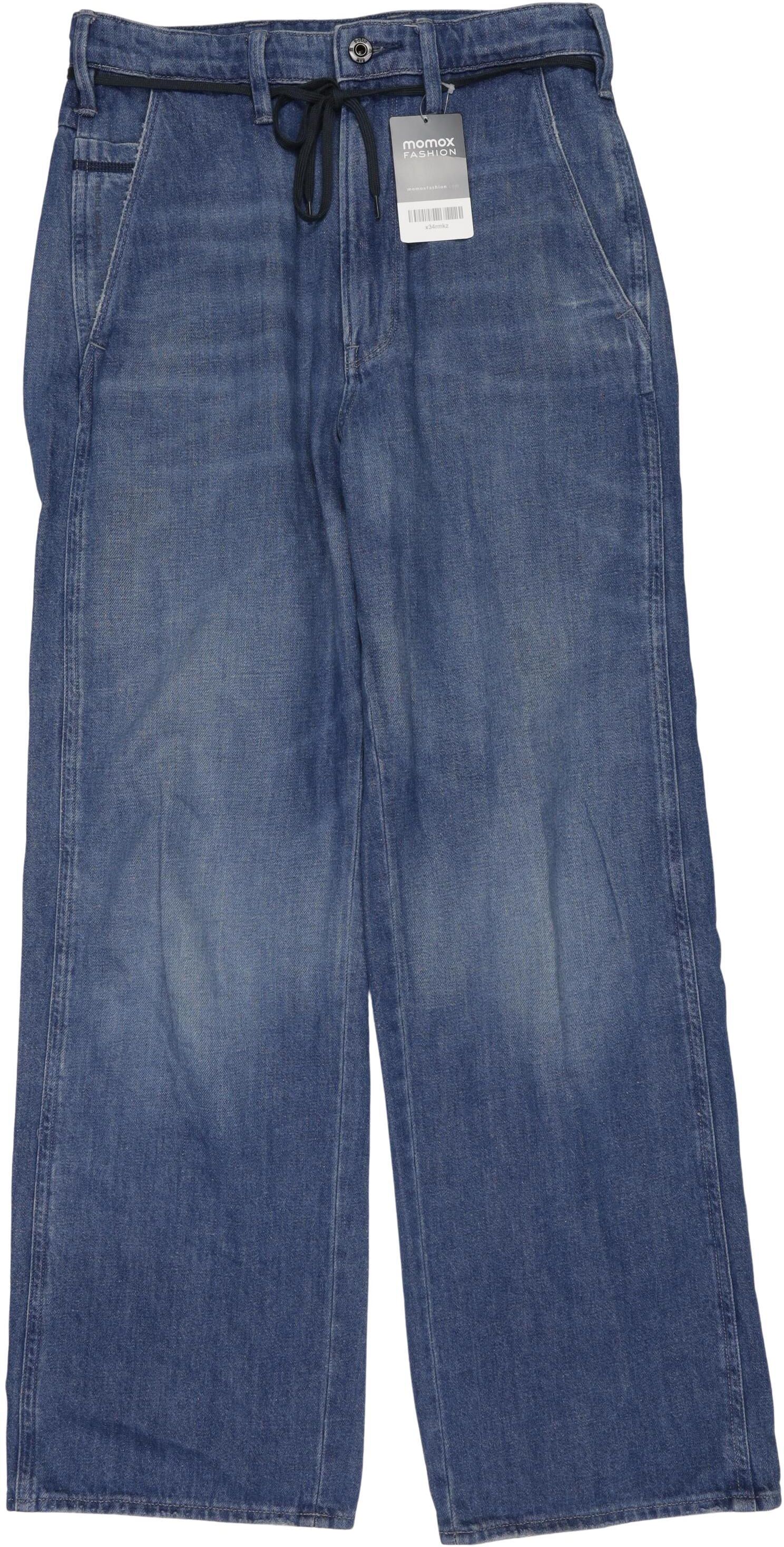 G Star RAW Damen Jeans, Blau, Gr. W24, Baumwolle - Second Hand