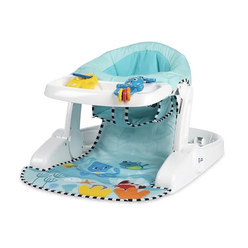 Baby Einstein Sea of Support 2-in-1 vloerzitting met afneembare plank en speelgoed