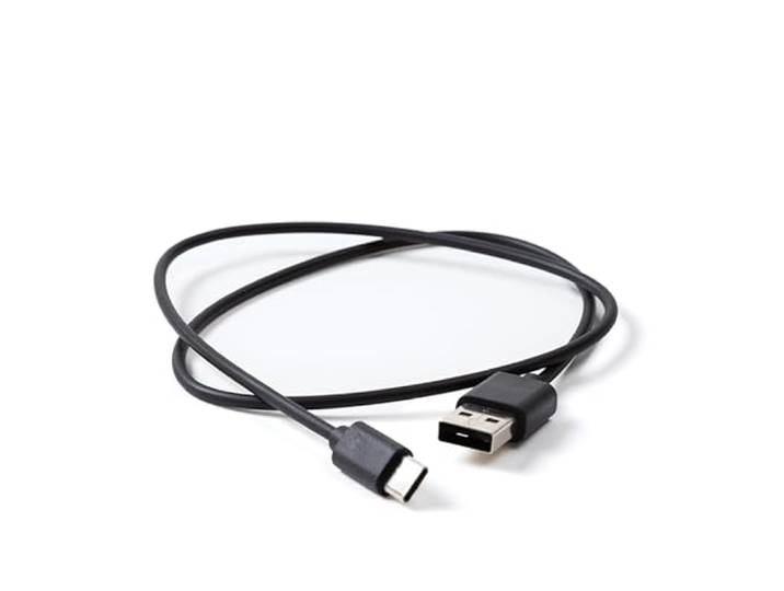 POGS USB-C oplaadkabel Universele USB naar USB-C kabel Laadt The Turtle and The Elephant 2 hoofdtelefoon Exclusief USB-stekker 0,5 m (zwart)