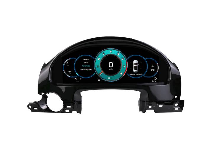 Tableau de bord LCD Hizpo pour Porsche Cayenne 2011-2017, ensemble d'instruments numériques, affichage du compteur de vitesse