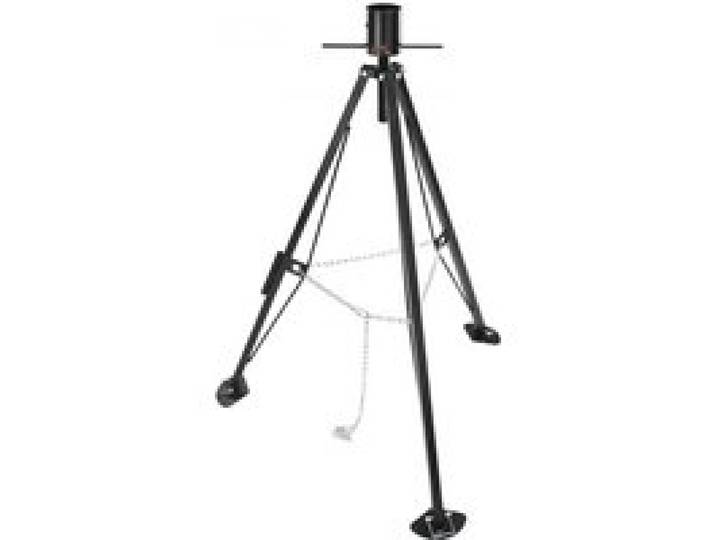 VEVOR Stabilisateur pour Caravane à Sellette Charge 2,27 T Trépied pour Caravane à Sellette en Acier Hauteur Réglable 880-1450 mm Support de Stationnement pour Camping-car Remorque Véhicule Récréatif