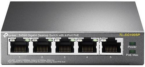 TP-LINK TL-SG1005P TL-SG1005P Netzwerk Switch 5 Port PoE-Funktion