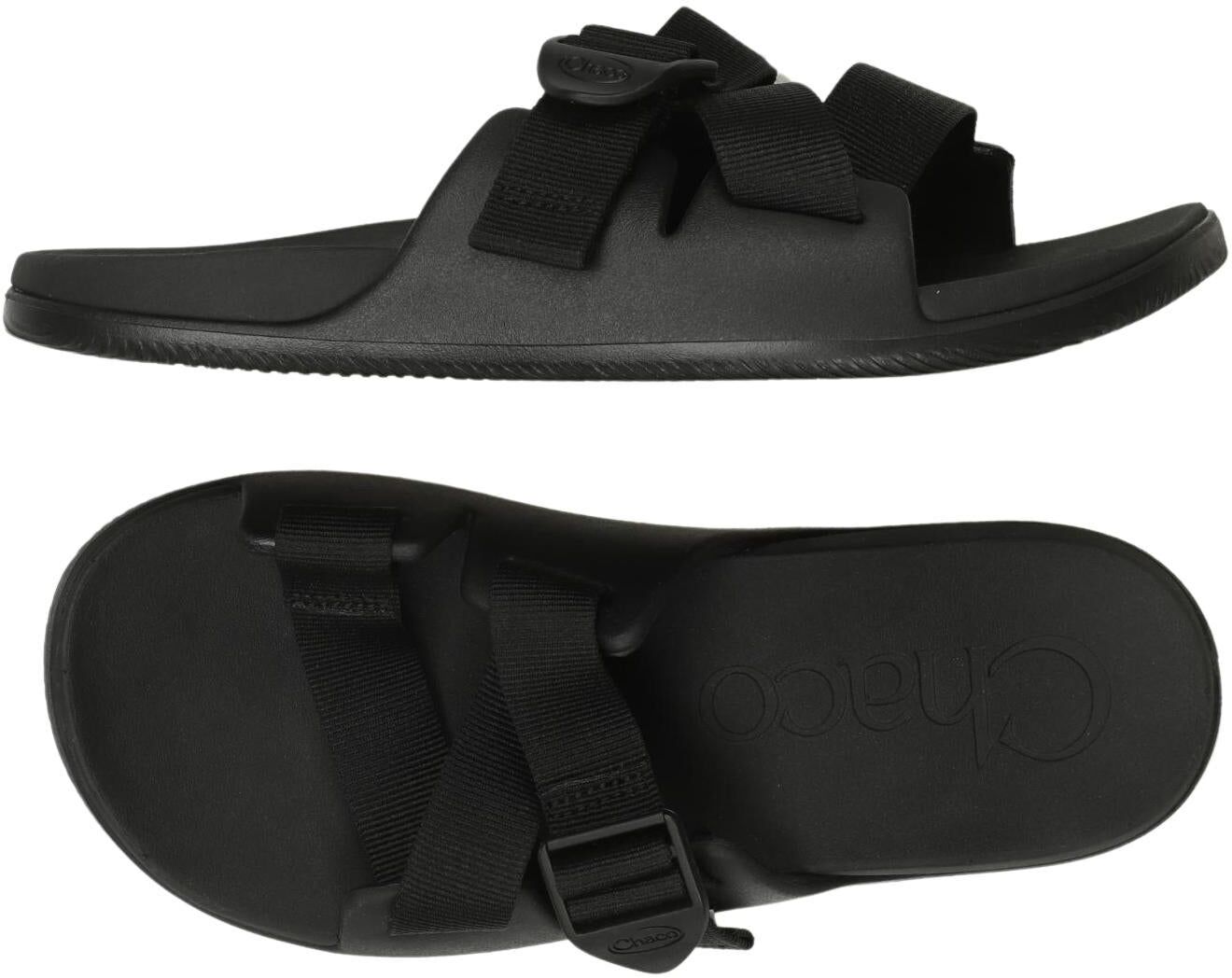 Chaco Damen Sandalen, Schwarz, Gr. EU 39 (US 8), kein / Etikett - Second Hand