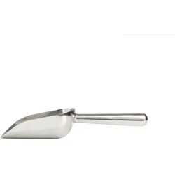 Eisschaufel Edelstahl poliert - Profi scoop, 5 oz.(148 ml.) 180 mm lang
