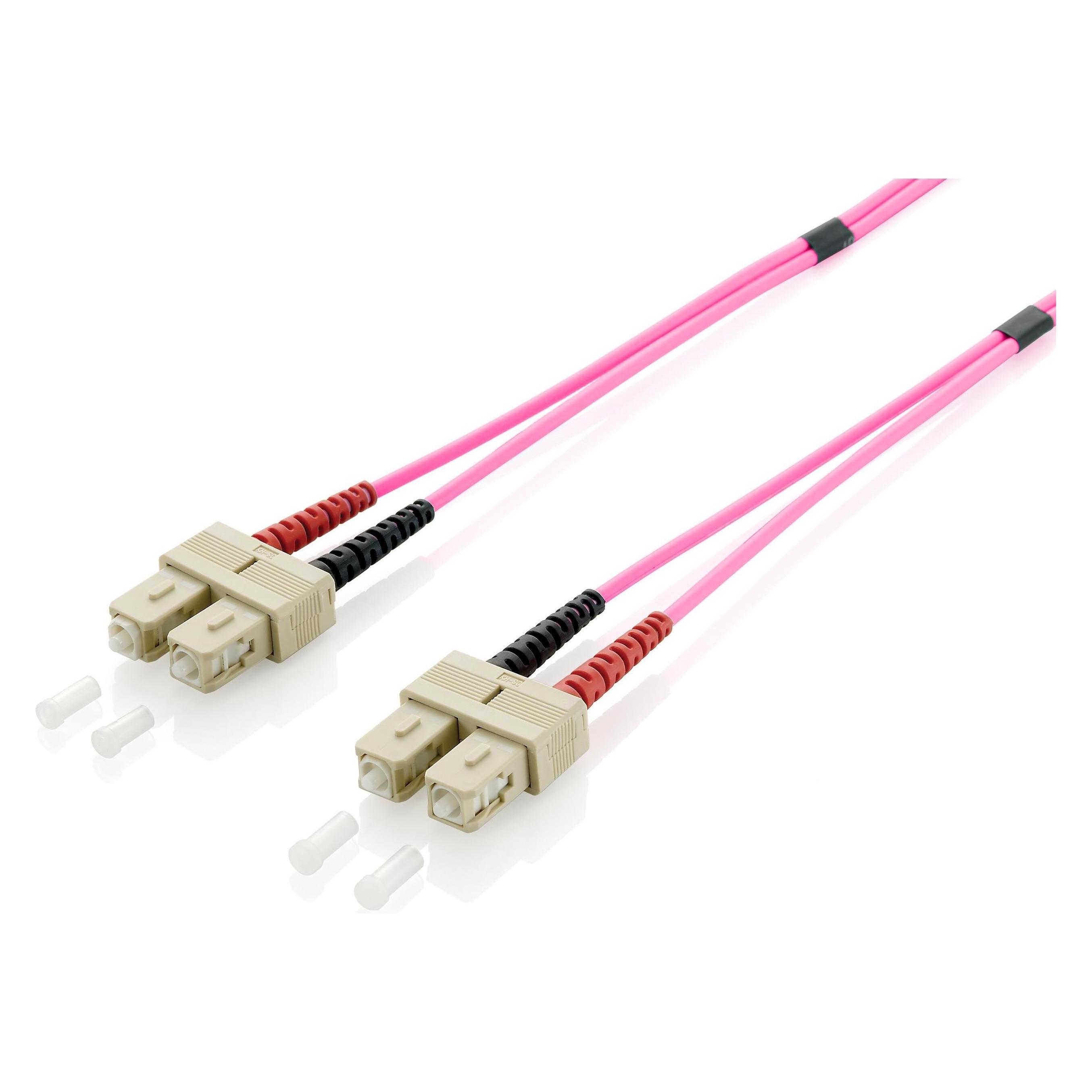 equip LWL Patchkabel SC->SC Multimode Duplex OM4 vi (5 m) (255525)