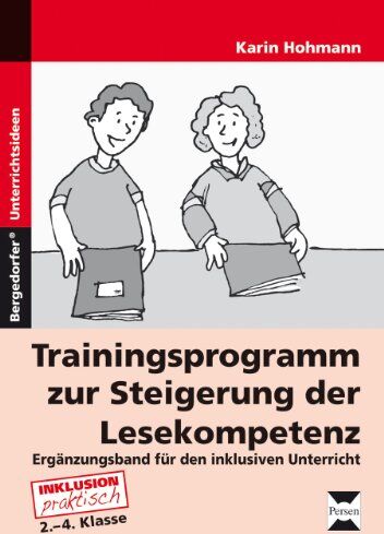 Karin Hohmann - Trainingsprogramm Lesekompetenz - Ergänzungsband: Ergänzungsband für den inklusiven Unterricht in Klasse 2-4 - Preis vom 06.10.2026 07:26:00 h