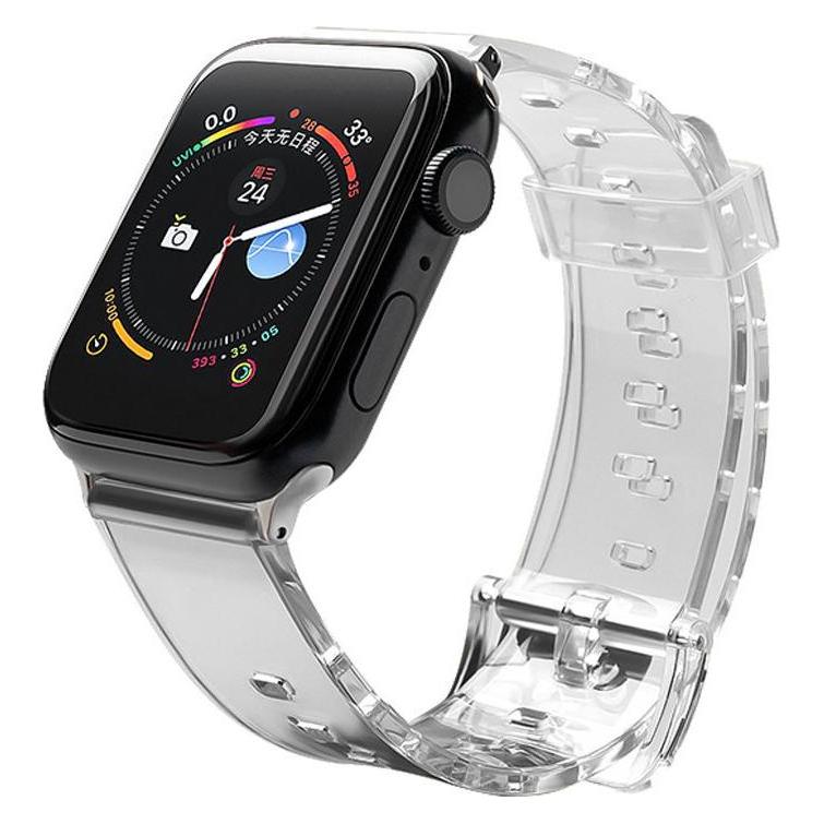 Hurtel Strap Light replacement band strap for Watch 6 / 5 / 4 / 3 / 2 / SE (40mm / 38mm) black (TPU) (1404978613)