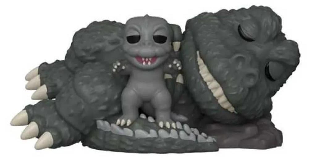 Funko POP! Vinyl Figuur Godzilla Super Groot: Slaapende Godzilla met Minilla, 15 cm