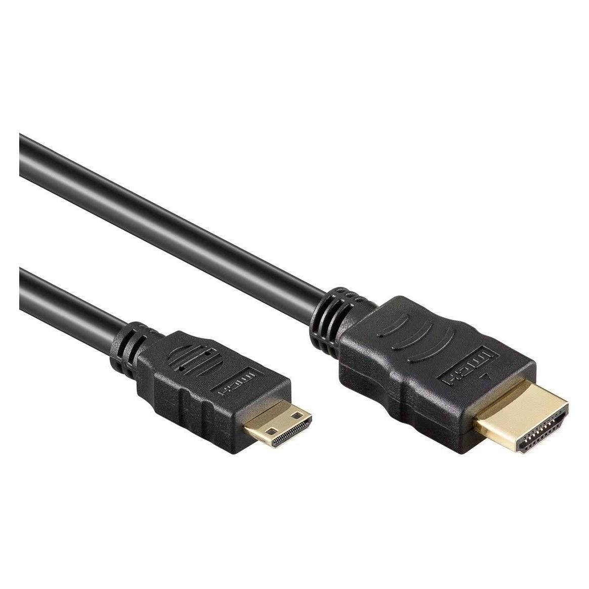 PremiumCord kphdmac2 HDMI cable HDMI Type A (Standard) HDMI Type C (Mini) Black (2 m) (KPHDMAC2)