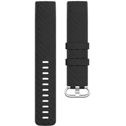 Cover-Discount Silikon Band (Silikon), Uhrenarmband, Schwarz