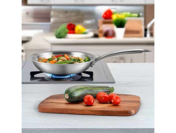 Poêle 20 cm inox triply