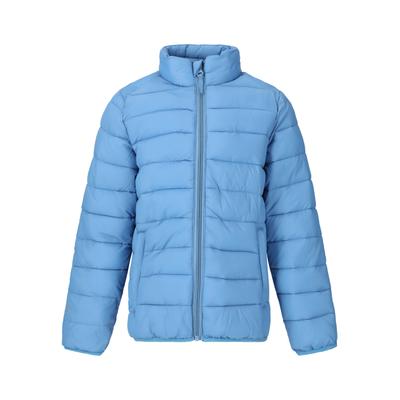 Outdoorjacke ZIGZAG "Fiesta", Jungen, Gr. 152, blau, 100% Polyamid, kariert, unifarben, normal, hoch geschlossener Ausschnitt, Jacken Outdoorjacke, Schmucklos