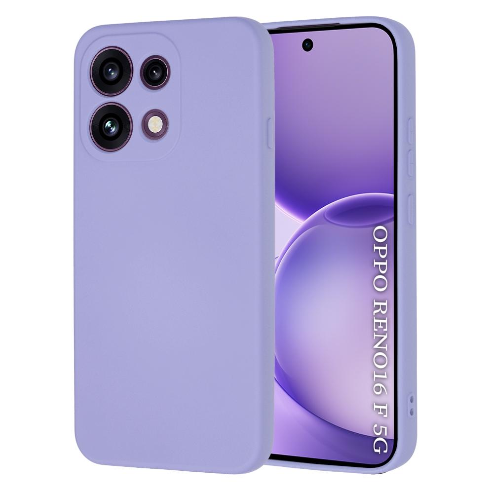 Techsuit - SoftFlex - Oppo Reno16 F / Reno16 FS - Light Purple (Oppo Reno 16 F, Oppo Reno 16 FS) (72621368)