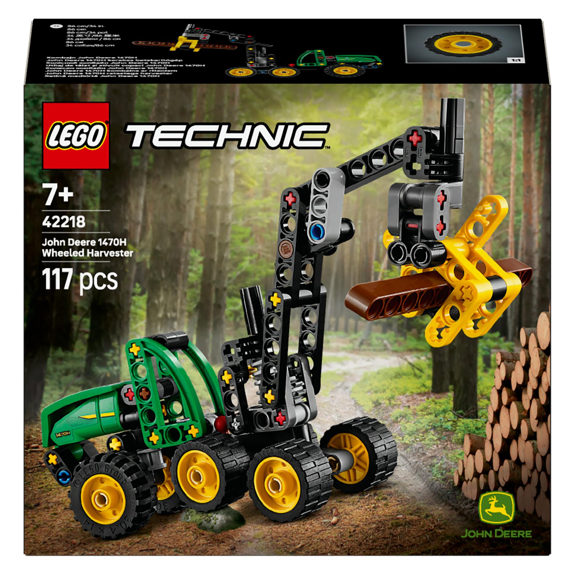 LEGO John Deere 1470H Rad-Harvester (42218, LEGO Technic) (42218)