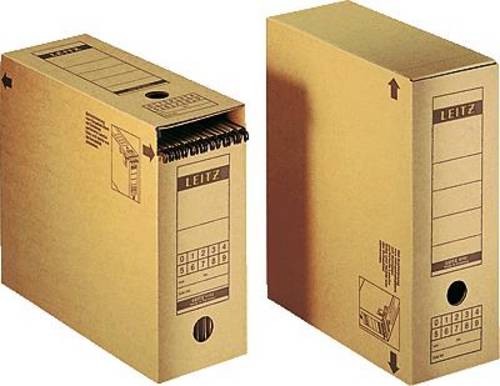 Leitz Archivbox 60860000 DIN A4 max. 116mm Wellpappe natronbraun