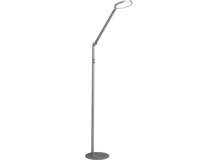 Fabas Luce Led-Stehleuchte Regina, Schwarz, Metall, 160 cm, drehbar, 4-fach schaltbar, Touch-Schalter (on/off), schwenkbar, Lampen & Leuchten, Innenbeleuchtung, Stehlampen, Stehlampen dimmbar