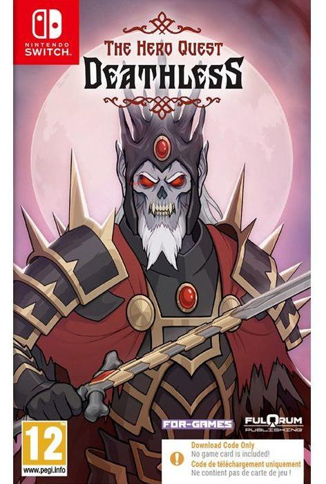 JUST FOR GAMES Jeu Switch Deathless: The Hero Quest - Cartouche en doos
