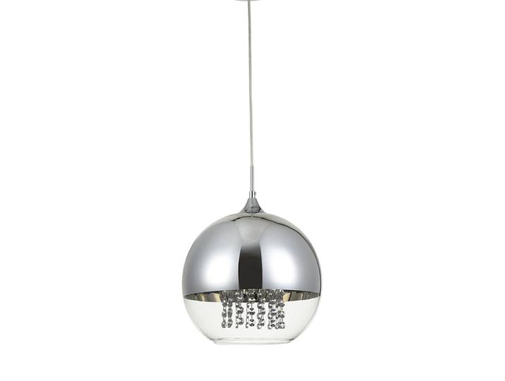 Design Pendellampe „Fermi“ Silber Silber, Klar Maytoni