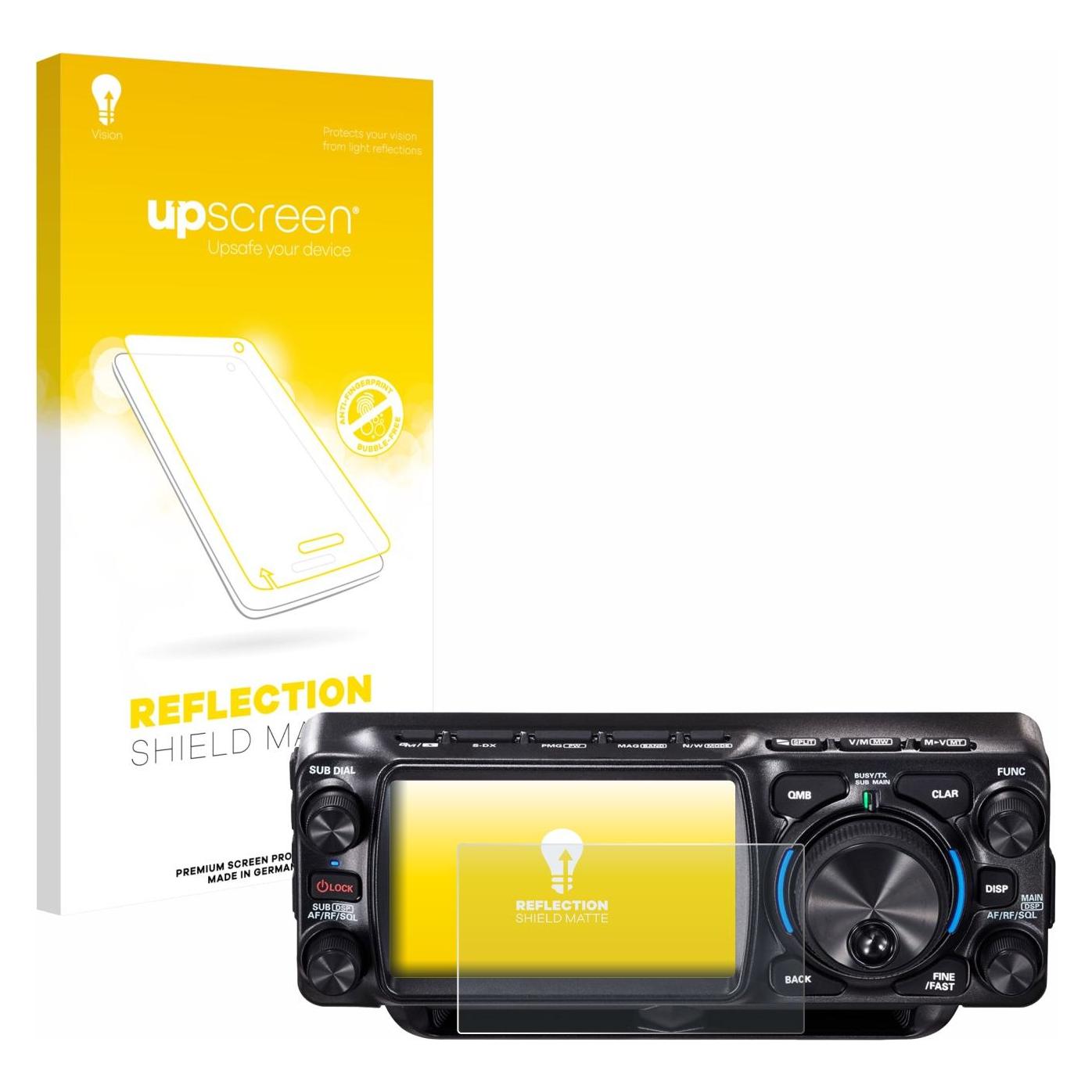 upscreen Schutzfolie für Yaesu FTX-1 Displayschutz Displayschutzfolie Folie Matt Entspiegelungsfolie (2960158)