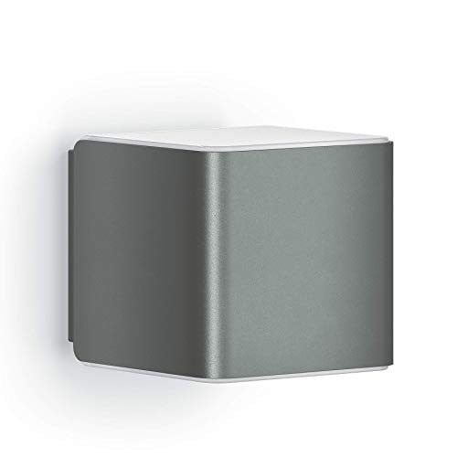 Steinel Cube buitenlamp met sensor L 840 LED, antraciet, B/D/H: 11 x 11 x 13,4 cm