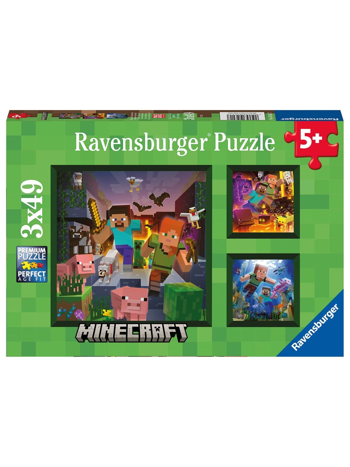 Ravensburger Minecraft Biomes 3x49p