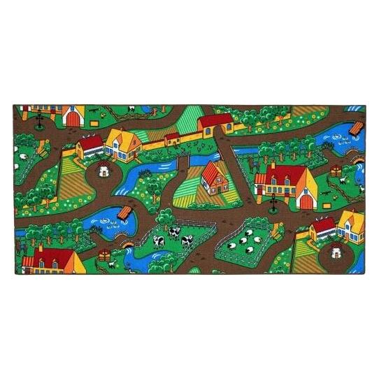 Rebel Roads Mark Adler Legetaeppe - Bondegård - 95 x 200 cm (95 x 200 cm) (RFARMGA45095200T06)