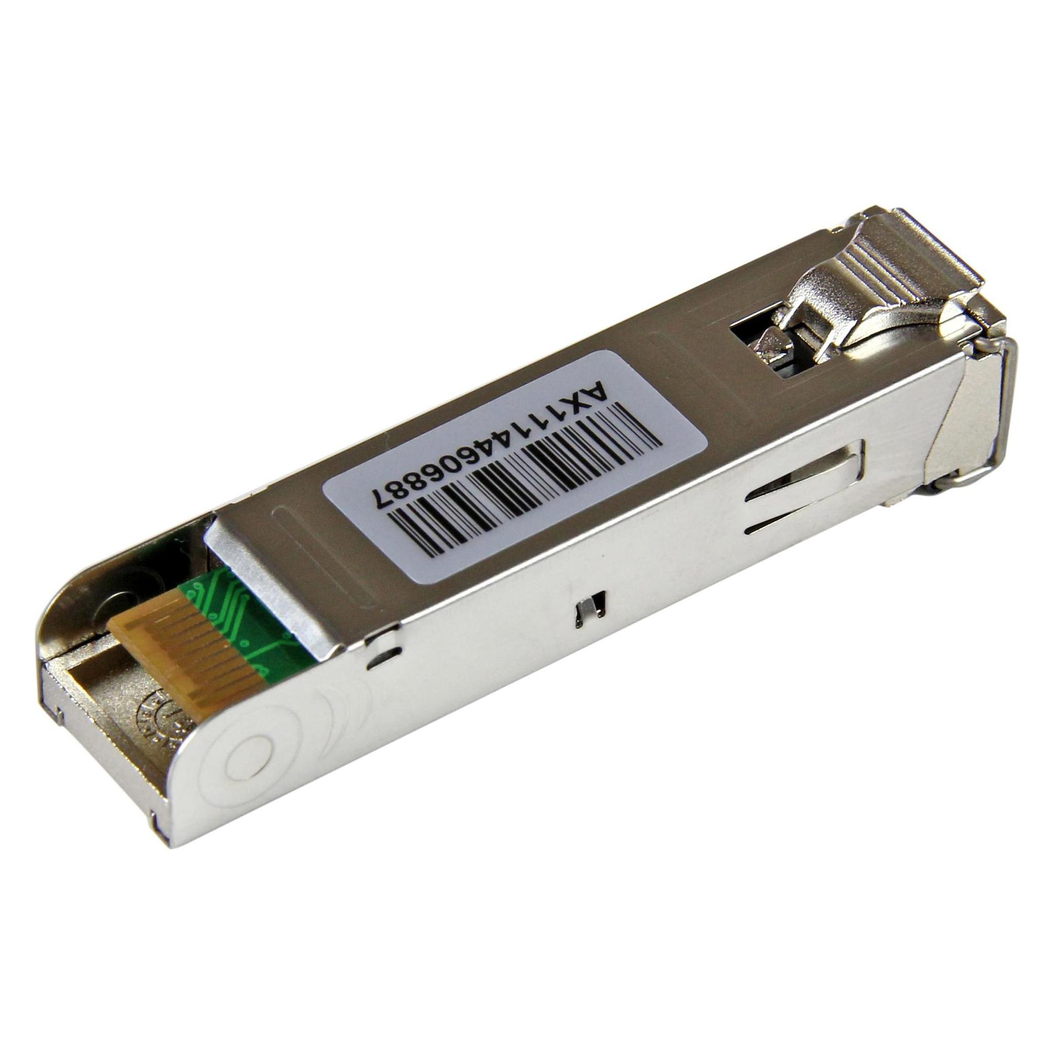StarTech Gigabit 850nm Multimode LC Glasfaser (LWL) SFP Tranceiver Modul - 550m - Mini-GBIC - 1000Base-SX (SFPSXMM)