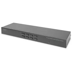 Digitus Desktop 8 Port HDMI KVM Switch Single View