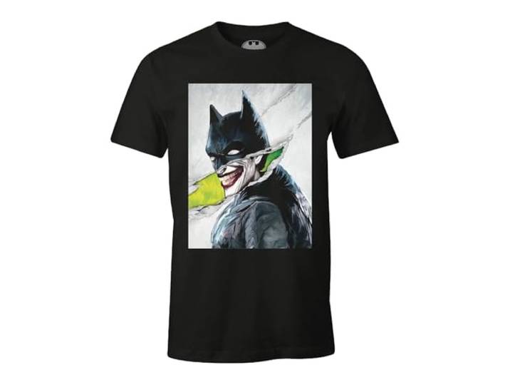 T-shirt The Joker DC Comics - Joker Smile, zwart., S